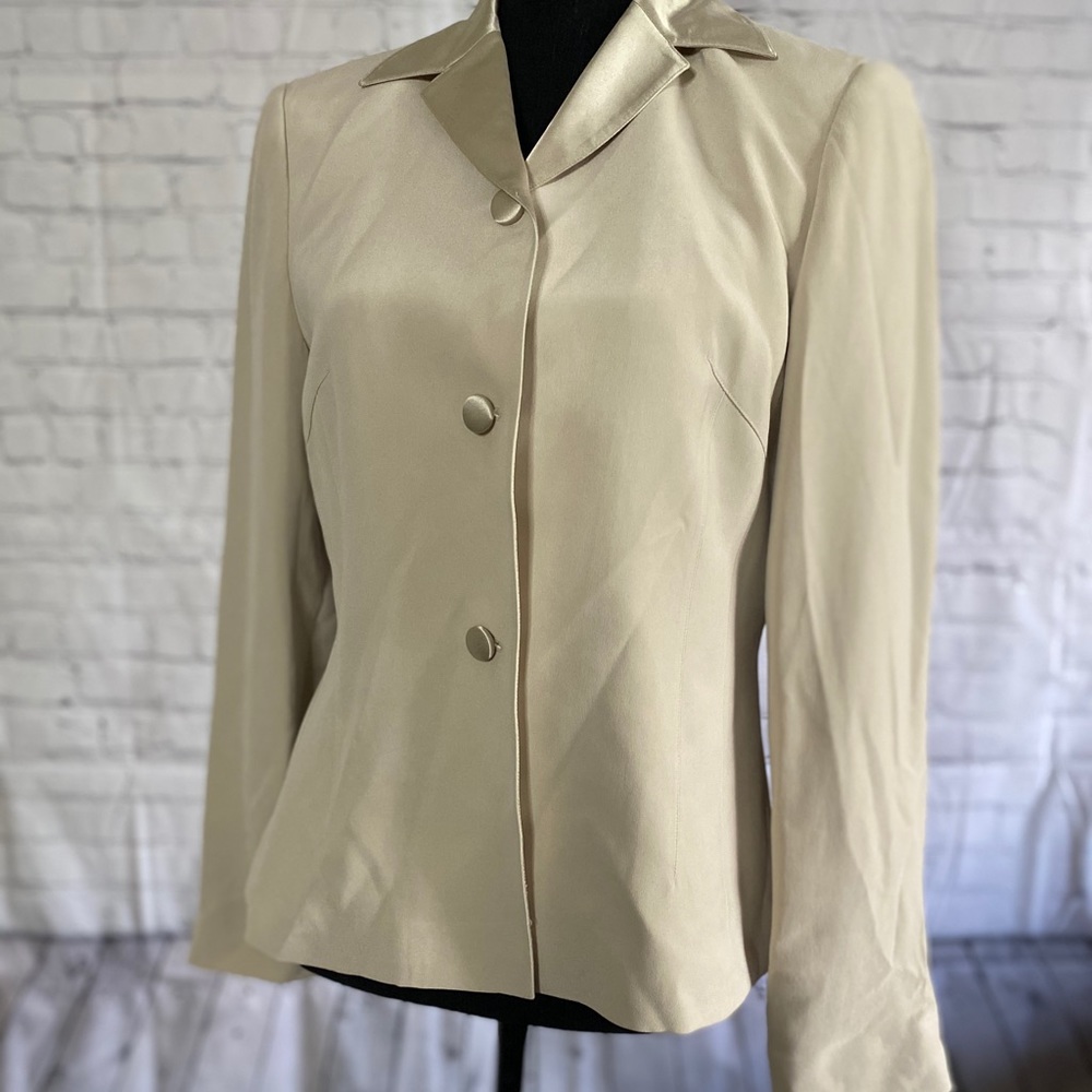 Dué per Dué Collection 100% Silk Blazer